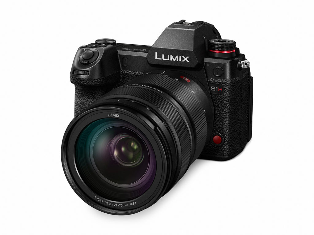 Panasonic představil filmovou full-frame bezzrcadlovku Lumix S1H a objektiv Lumix S PRO 24-70mm